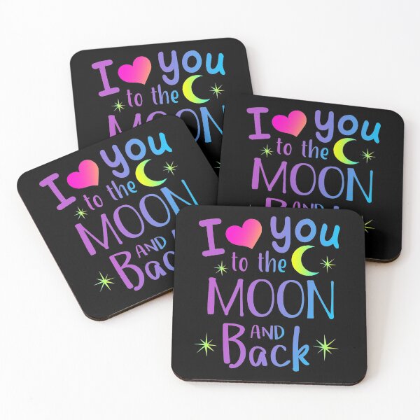 Item preview, I Love You To The Moon And Back Romantic Newlyweds designed and sold by Hanna Kovalchuk.