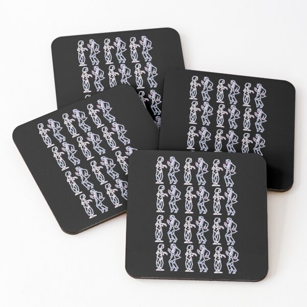 Item preview, Pulp Fiction - Neon Tiles Sticker designed and sold by NayelliWym.