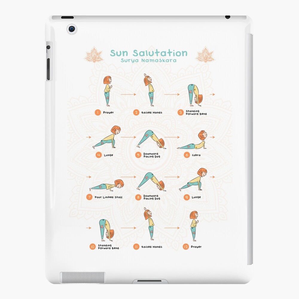 Yoga for Kids – Sun Salutation – Poster, Art Board, Print  Art Board Print  for Sale by KimiBloom