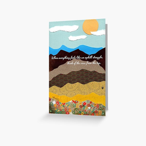Mountains Greeting Card