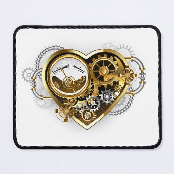 Item preview, Steampunk Heart with a Manometer designed and sold by Blackmoon9.