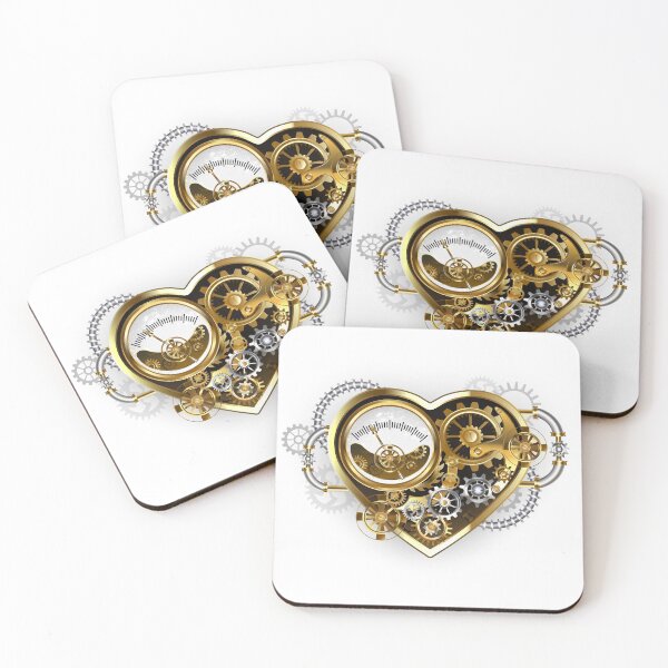 Item preview, Steampunk Heart with a Manometer designed and sold by Blackmoon9.