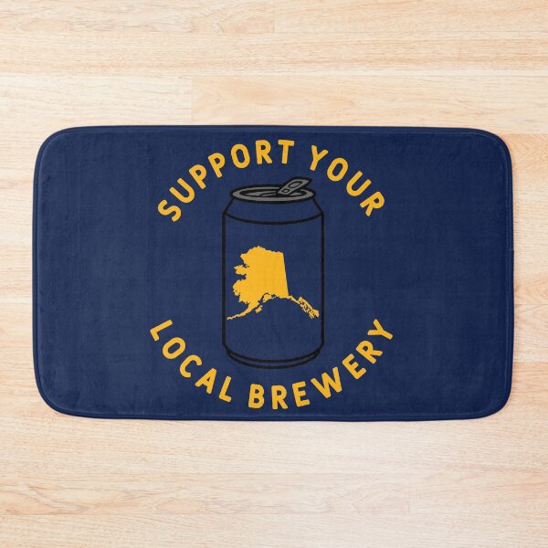 Item preview, Support Your Local Brewery Alaska designed and sold by fearcity.