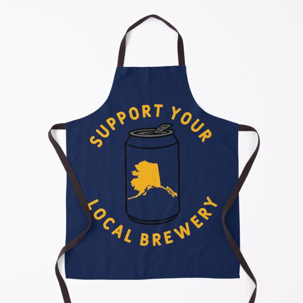 Item preview, Support Your Local Brewery Alaska designed and sold by fearcity.