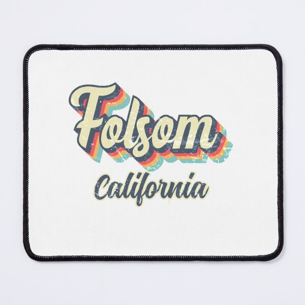 Item preview, Folsom City California Retro Vintage 70s rainbow designed and sold by Teelogic.
