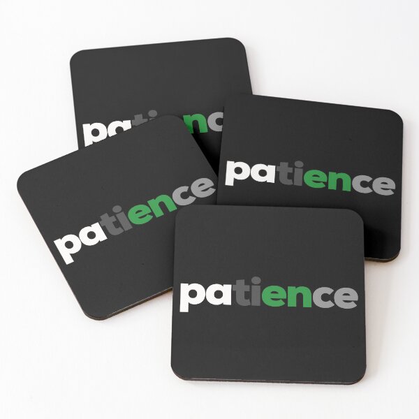 Item preview, Have Patience. Demiromantic Pride designed and sold by Subtle Pride Shop.