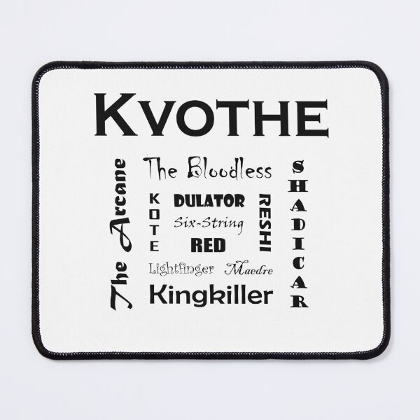 Item preview, Names of Kvothe designed and sold by tahanoor13.