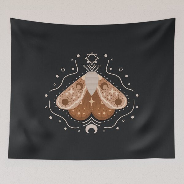 Item preview, day and night moth designed and sold by maddis-makings.
