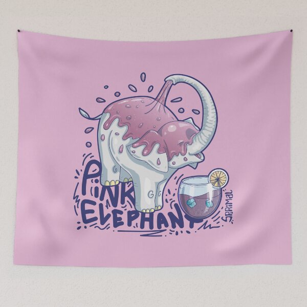 Item preview, Pink Elephant designed and sold by SPIRIMAL.