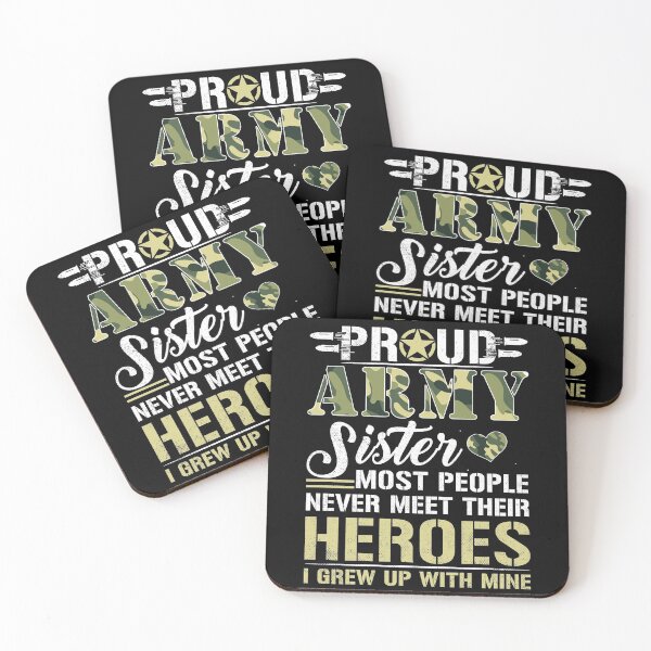 Item preview, Proud Army Sister Gift - Army Sis Veterans Day designed and sold by Simeon	 Dorelus.