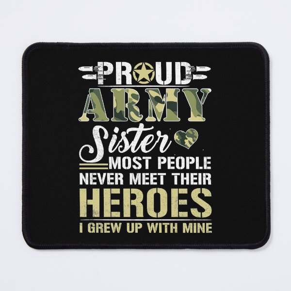 Item preview, Proud Army Sister Gift - Army Sis Veterans Day designed and sold by Simeon	 Dorelus.