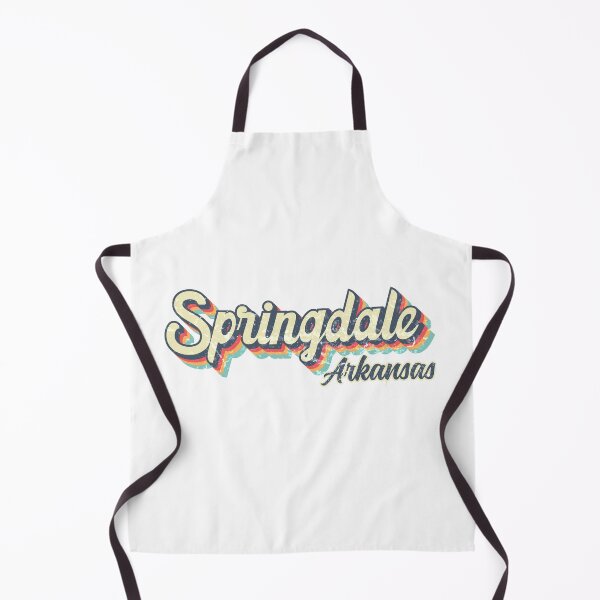 Item preview, Springdale City Arkansas Retro Vintage 70s rainbow designed and sold by Teelogic.