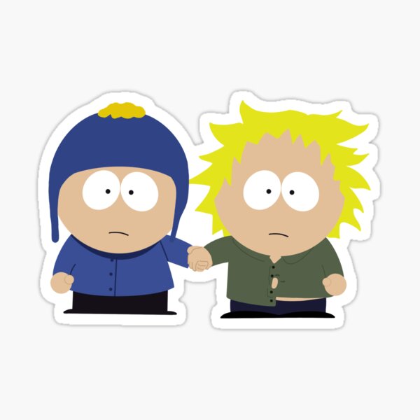 Craig & Tweek - South Park Sticker