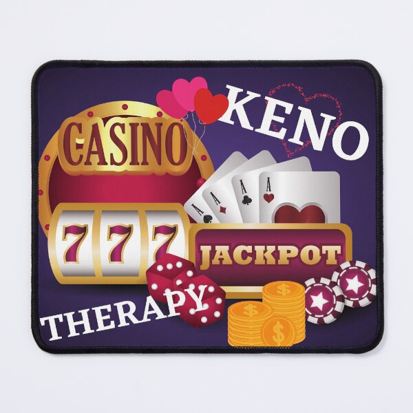 Item preview, Casino Gambler Keno Slot Poker Pattern designed and sold by SloganExpress.