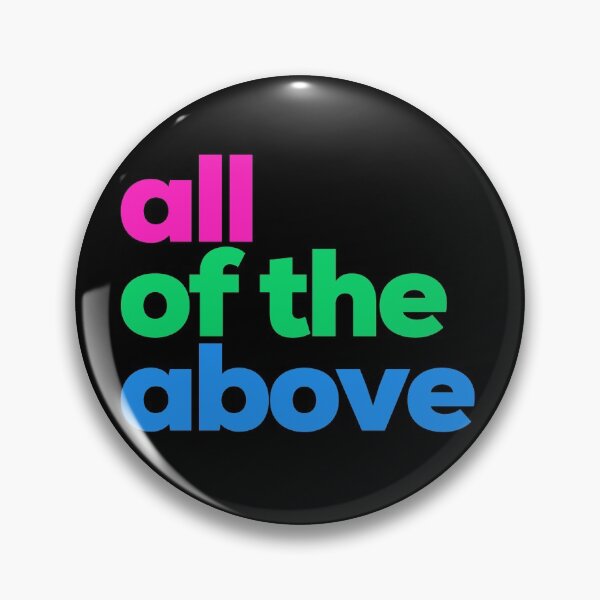 Item preview, All Of The Above. Polysexual Pride designed and sold by Subtle Pride Shop.