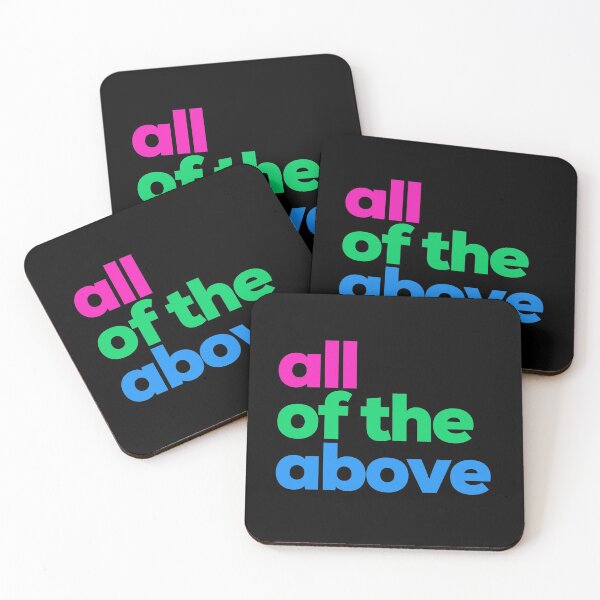Item preview, All Of The Above. Polysexual Pride designed and sold by Subtle Pride Shop.
