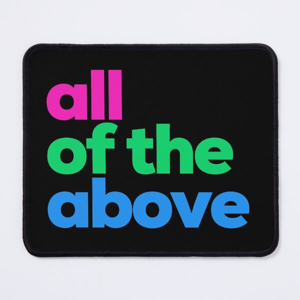 Item preview, All Of The Above. Polysexual Pride designed and sold by Subtle Pride Shop.