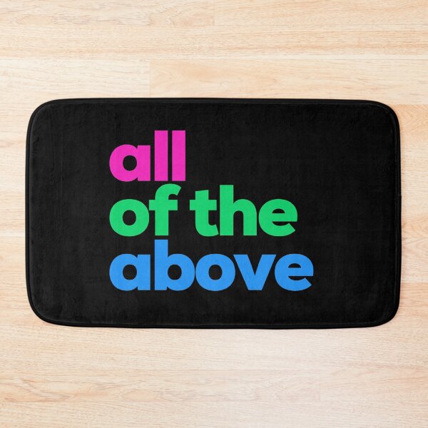 Item preview, All Of The Above. Polysexual Pride designed and sold by Subtle Pride Shop.