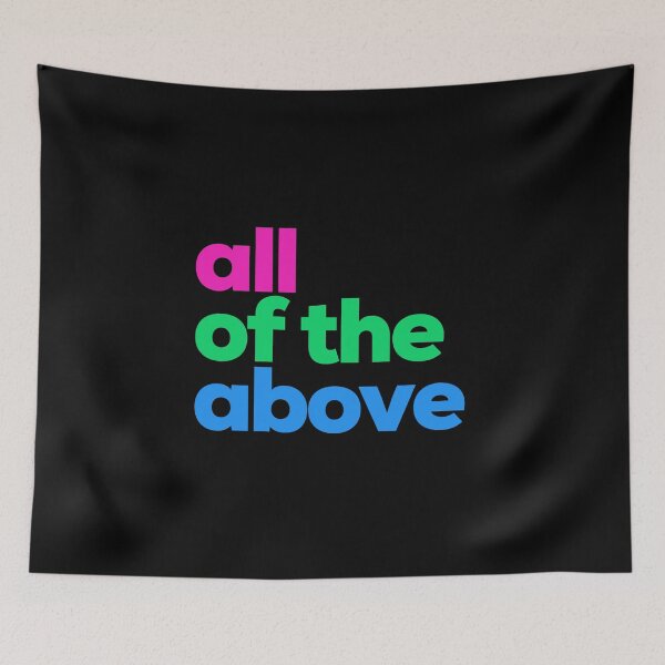 Item preview, All Of The Above. Polysexual Pride designed and sold by Subtle Pride Shop.