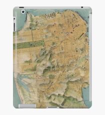 Vintage Map of San Francisco (1915) iPad Case/Skin