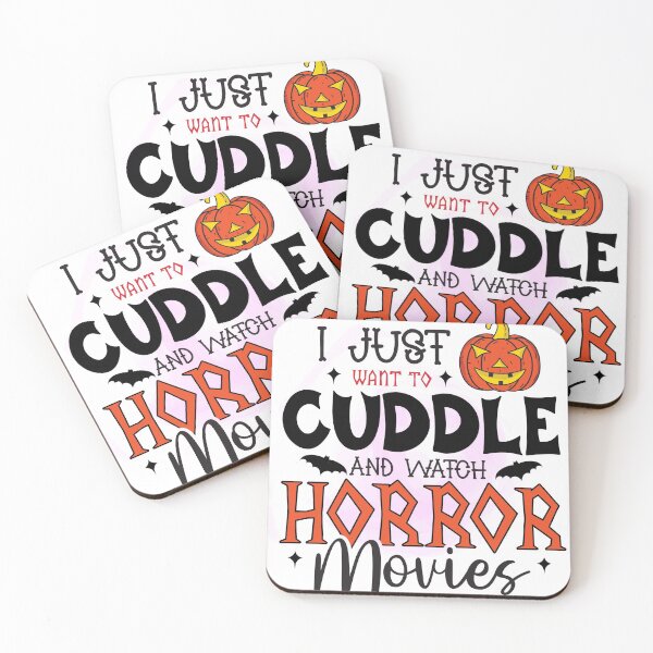 Item preview, I Just Want To Cuddle And Watch Horror Movies designed and sold by artmadeinheaven.