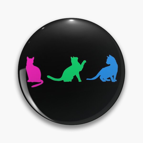 Item preview, Poly Cats. Polysexual Pride designed and sold by Subtle Pride Shop.