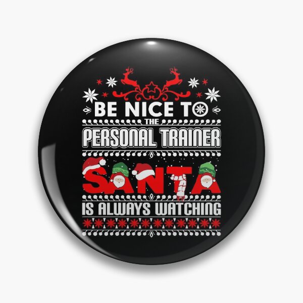 Item preview, Personal Trainer Gift Ugly Christmas Sweater Funny Workout designed and sold by fried1982.