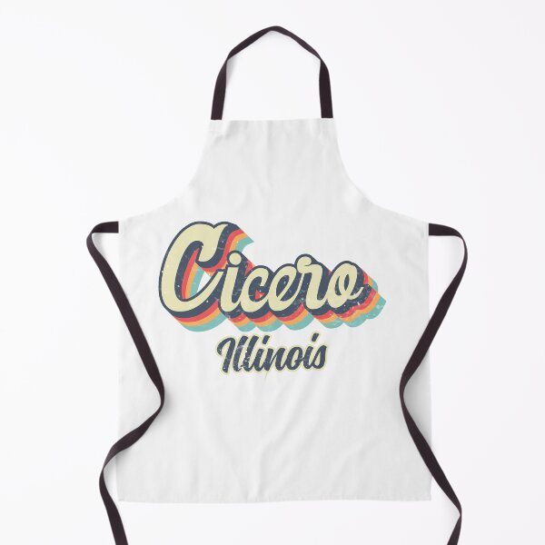 Item preview, Cicero City Illinois Retro Vintage 70s rainbow designed and sold by Teelogic.