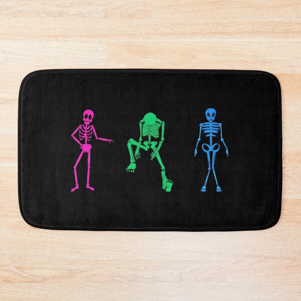 Item preview, Poly Halloween Skeletons. Polysexual Pride designed and sold by Subtle Pride Shop.