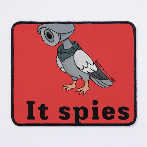 Item preview, if it flies, it spies Sticker designed and sold by MichaelFitzek.