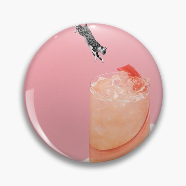 Item preview, 01_Cat in colorful cocktail designed and sold by ESCAPZ.