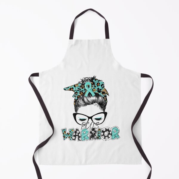 Item preview, Messy Bun PCOS Polycystic Ovarian Syndrome Awareness Month designed and sold by DieterShop.