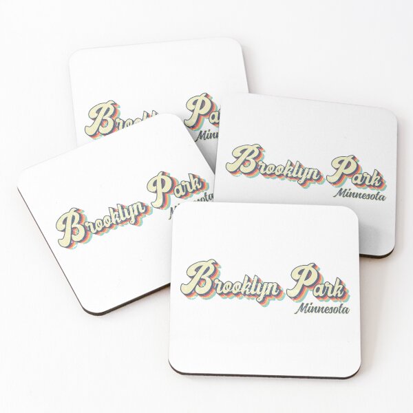 Item preview, Brooklyn Park City Minnesota Retro Vintage 70s rainbow designed and sold by Teelogic.