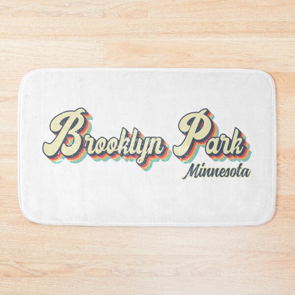 Item preview, Brooklyn Park City Minnesota Retro Vintage 70s rainbow designed and sold by Teelogic.