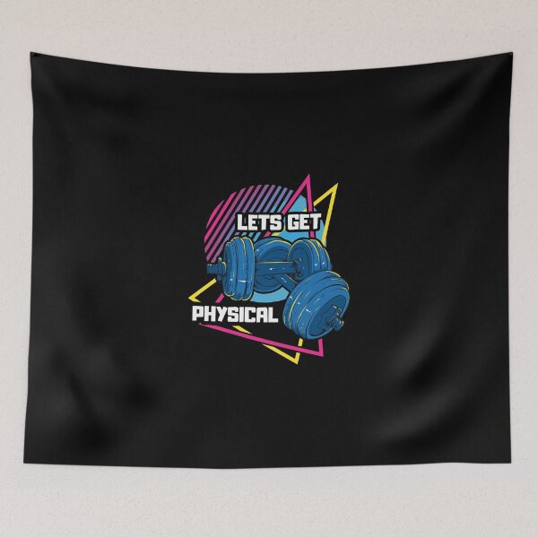 Item preview, Lets Get Physical Workout Gym Rad Tee designed and sold by bentwellmean.