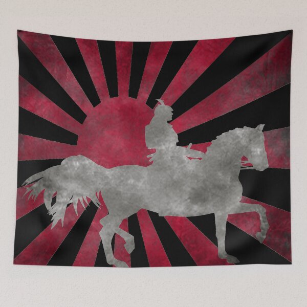 Item preview, Samurai-Horse and Rising Sun Distressed designed and sold by Wtp1985.