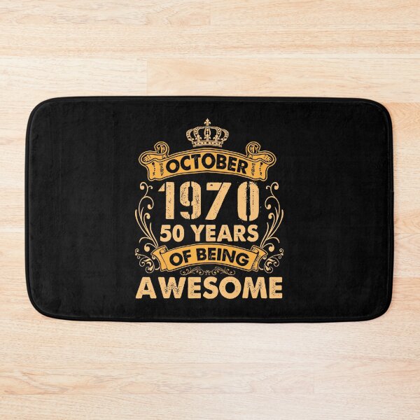Item preview, October 1970 Happy Birthday 50 Years Of Being Awesome To Me designed and sold by ferminfarflu.