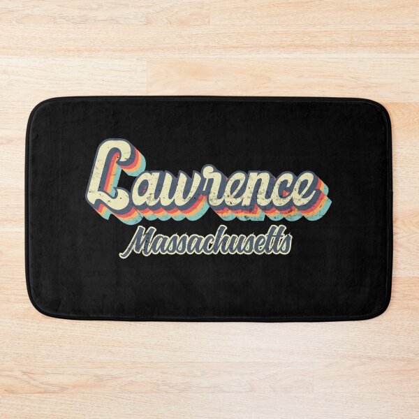 Item preview, Lawrence City Massachusetts Retro Vintage 70s rainbow designed and sold by Teelogic.