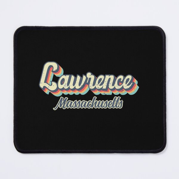 Item preview, Lawrence City Massachusetts Retro Vintage 70s rainbow designed and sold by Teelogic.