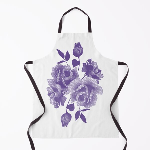 Item preview, Colour of the Year 2018 ULTRA VIOLET Pixel Roses designed and sold by ozcushions.