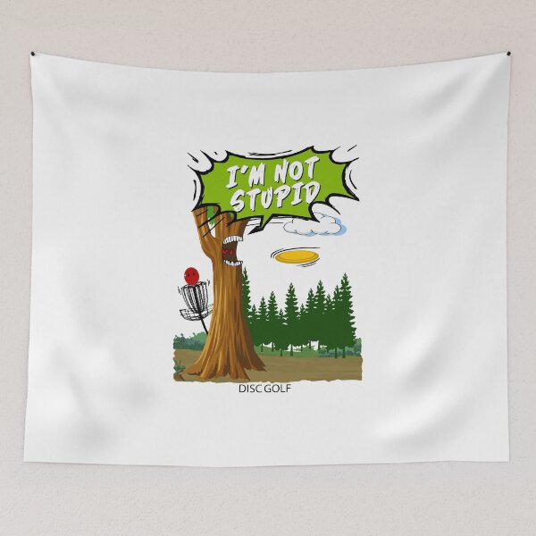 Item preview, Stupid Tree Funny Disc Golf designed and sold by DiscGolfArts.