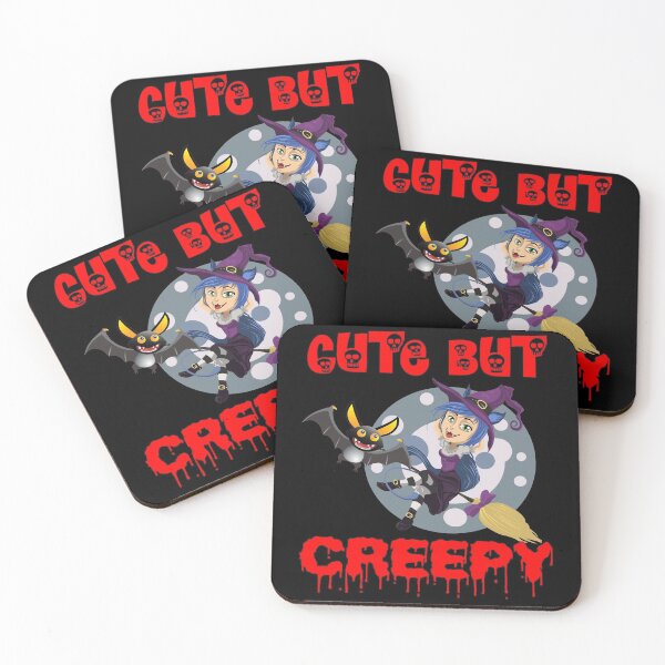Item preview, Cute But Creepy Bat and Witch  designed and sold by RGRamsey.