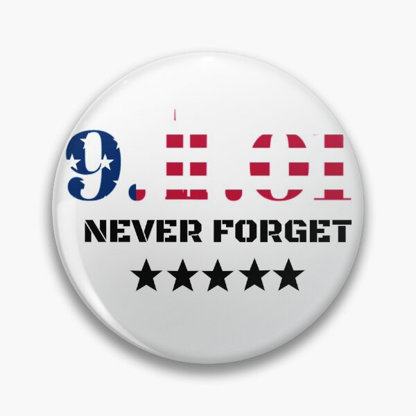 Item preview, 9 11 Never Forget Memorial Patriot Day Black Font designed and sold by freeman1314.
