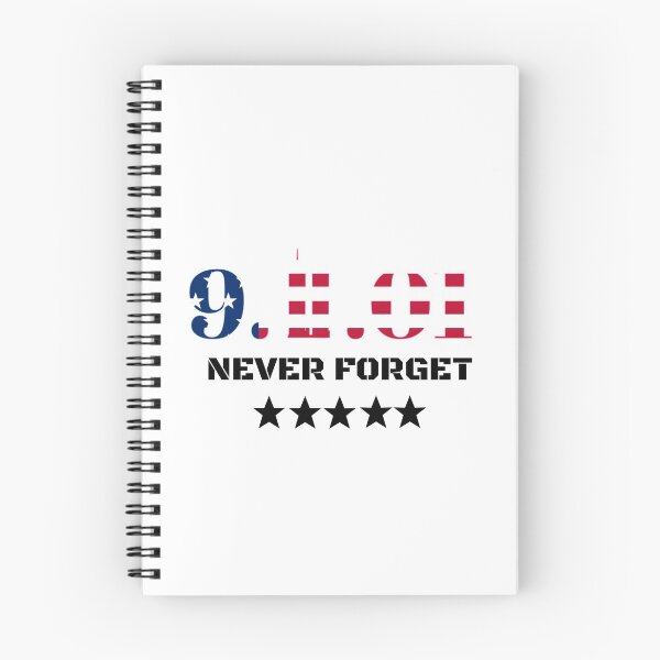 Item preview, 9 11 Never Forget Memorial Patriot Day Black Font designed and sold by freeman1314.