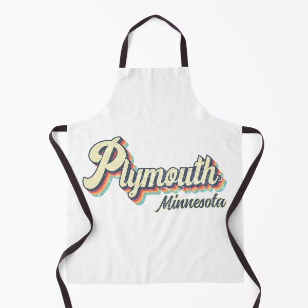 Item preview, Plymouth City Minnesota Retro Vintage 70s rainbow designed and sold by Teelogic.