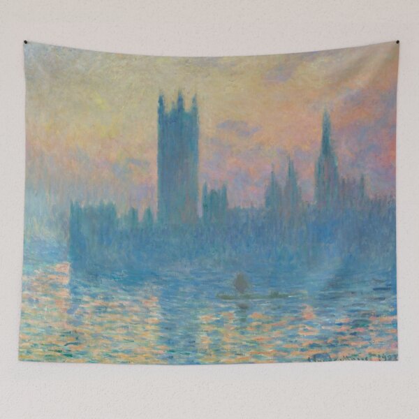 Artikelvorschau, Claude Monet - Die Houses of Parliament, bei Sonnenuntergang entworfen und verkauft von Vivanne-art.