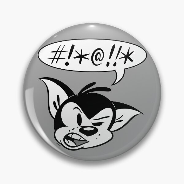 Item preview, Censored Bad Word Cat Retro 30s Cartoon Rubber Hose Style  designed and sold by skullislandprod.