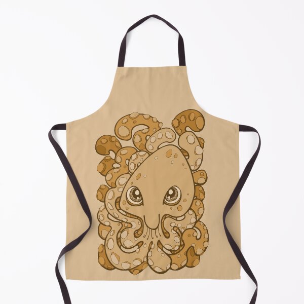 Item preview, Happy Octopus Squid Kraken Cthulhu Sea Creature - Warm Sands designed and sold by bignose1977.