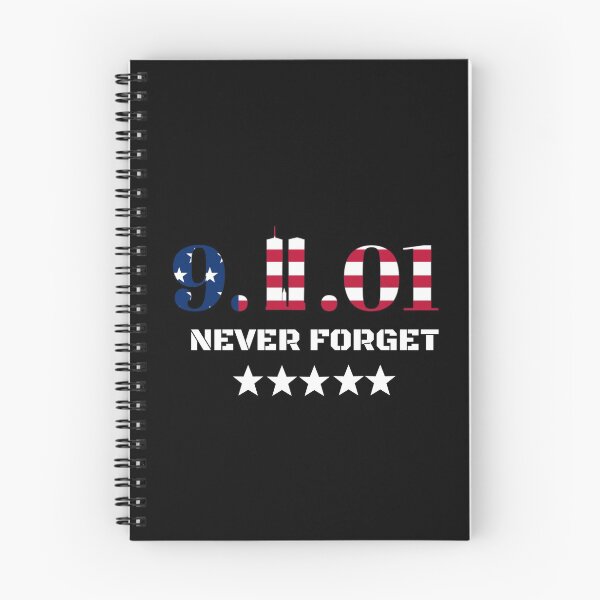 Item preview, 9 11 Never Forget Memorial Patriot Day White Font designed and sold by freeman1314.
