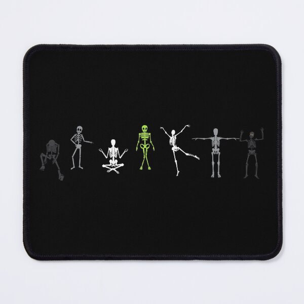 Item preview, Halloween Skeletons. Agender Pride designed and sold by Subtle Pride Shop.